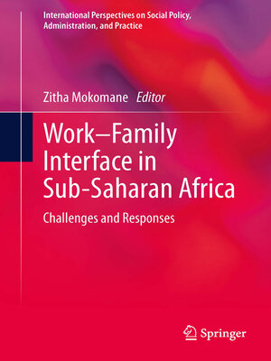 cover image of Work–Family Interface in Sub-Saharan Africa